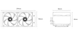 СВО OCYPUS DELTA L24 BK ARGB V2 (DELTA-L24-BK2AAWNN02X-GL) - мініатюра 7