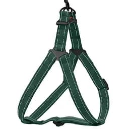 Шлея для собак Barksi Cotton Стандарт Рефлекторна М 45-56х2 см зелена