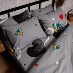 Набір наволочок Moon&Star Бязь Gold Люкс Butterfly Love 50х50 см 2 шт - мініатюра 3