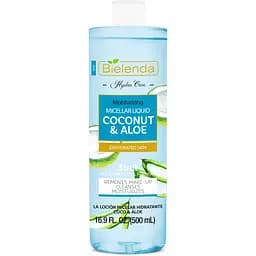Міцелярна рідина Bielenda Hydra Care Coconut & Aloe для зняття макіяжу 500 мл