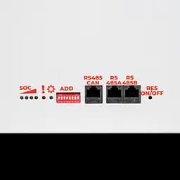 Акумулятор LP LiFePO4 51,2V - 230 Ah (11776Wh) (BMS SP 200A/100A) RM RS485/CAN LCD WH - мініатюра 5