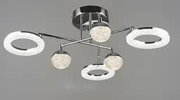 Люстра светодиодная акриловая Sirius B YH1183/3+3 CH