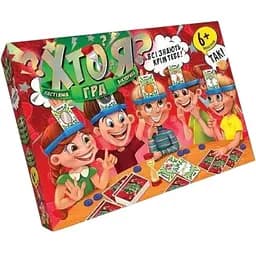 Настільна гра Danko Toys Хто я? укр (HIM-01-02) (2400669649011)