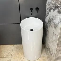 Умивальник підлоговий VBI Cirella white VBI-019024, Білий