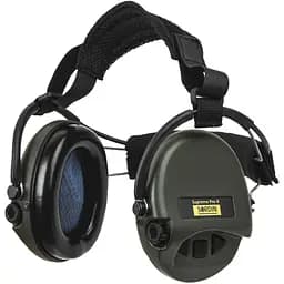 Активні навушники Sordin Supreme Pro X 76302-X-S з заднім тримачем зелені