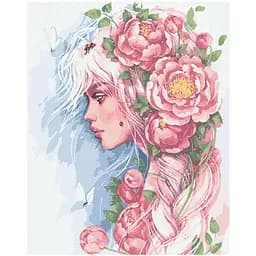 Картина за номерами "Розквітаюча душа" ©lesya_nedzelska_art Ideyka KHO4954 40х50 см