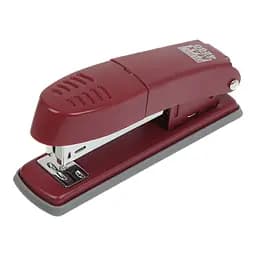 Степлер металлический, до 25 листов, скобы №24/6, 26/6, Morandi Style, бордовый