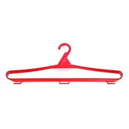 Плічка міцні пластмасові для одягу вішалка 44.5 см 84289