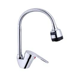 Смеситель для кухни с гибким изливом Agua Sevilla-C039 CV022345 Хром