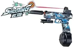 Пистолет на орбизах ST 622 B, аккумулятор 3,7 V, глушитель, 3 магазина, коллиматор, фонарик, в коробке (6974266412553) Синий