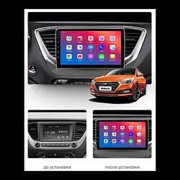 Штатний головний пристрій EasyGo HY901-F50 9 inch Hyundai Solaris, Verna 2017-2020; Accent 2017-2022 - мініатюра 2