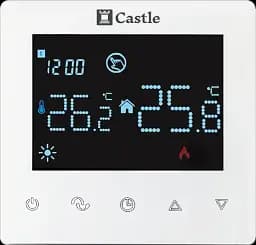 Сенсорний програматор Castle AC606H білий