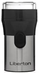 Кавомолка Liberton LCG-2303, Black/Inox, 150W, 70г, імпульсний режим, блокування включення при знятій кришці, корпус нержавіюча сталь+пластик, ніж з нержавіючої сталі