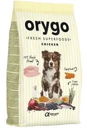 Напіввологий корм ORYGO Chicken для дорослих собак всіх порід (з куркою та морквою) 8 кг