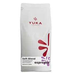 Кава в зернах Yuka Coffee Roastery купаж 80/20 Soft Blend 1кг