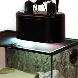 Подвійний світильник Repti-Zoo DRL01 2x150Вт з керамічними патронами для тераріуму - мініатюра 7