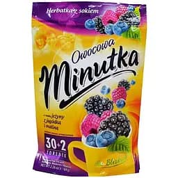 Чай фруктовый Minutka ежевика, черника и малина 64 г (32 шт. х 2 г)