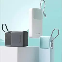 Повербанк зі швидкою зарядкою Yoobao 20000 мАг 22,5W Q22 PD+QC Чорний - мініатюра 8