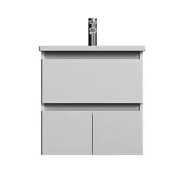 Тумба підвісна AM.PM X - Joy 55 см з умивальником M85-FHX0553-WC0553WG38 - мініатюра 8