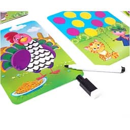 Настільна гра Пиши та витирай Ферма Vladi Toys  VT5010-19 укр - мініатюра 2