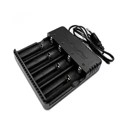 Зарядний пристрій HWD Charger на 4 акумуляторні батареї 18650 Li-Ion чорний