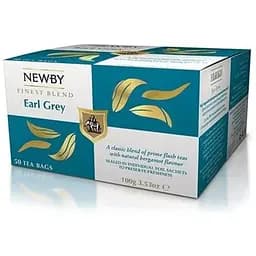 Чай черный Newby Эрл Грей в пакетиках 50 шт (320060)