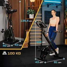 Велотренажер Trex Sport TX-340XB BRIZ магнітний чорний - мініатюра 7