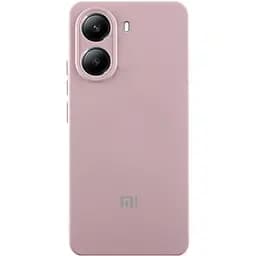 Чохол Silicone Cover Lakshmi Full Camera (AA) with logo для Xiaomi Poco X7 Pro Рожевий / Pink Sand