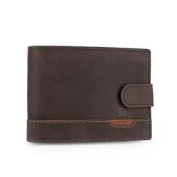 Кошелек мужской кожаный Nordee HJORT 8806A темно-коричневый