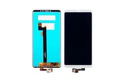 Дисплей для Xiaomi Mi Max 3 с белым тачскрином