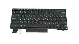 Клавіатура для ноутбука LENOVO (ThinkPad: X280) rus, black
