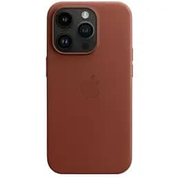 Шкіряний чохол CasePro Leather Case with MagSafe Umber для iPhone 16 Pro Max