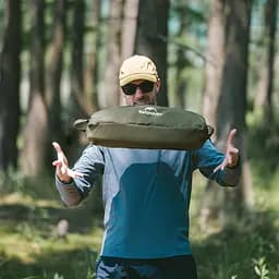 Стілець складаний ультралегкий Naturehike CNK2550JJ013 Yamami YL01 оливковий - мініатюра 9