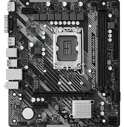 Материнська плата AsRock H610M-HDV/M.2 R2.0 (H610M-HDV/M.2 R2.0) (Socket 1700, Intel H610, Micro-ATX)