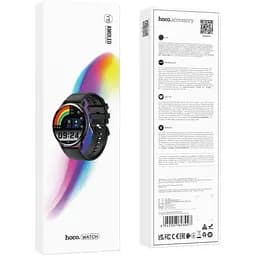 Розумний годинник HOCO Y15 Amoled Smart Watch з підтримкою дзвінків чорний - мініатюра 7