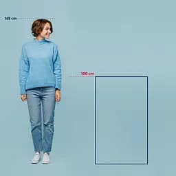 Килимок для ванної KELA Maja морська хвиля 100х60х1,5 см (23544) - мініатюра 2