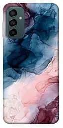 Чехол Demsky Розово-голубые разводы для Samsung Galaxy M23 5G