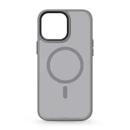 Чехол для Apple iPhone 14 Pro Max, Uniq MagCase, серый, противоударный, панель-накладка с MagSafe, ударопрочный TPU+PC, с магнитом MagSafe, поддержка полноценной беспроводной зарядки, ArmorStandart (ARM75281)