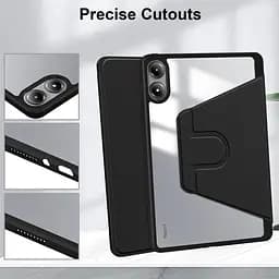 Чохол TPUCristal Pen holder 360 Poco Pad 12.1 / для Xiaomi Redmi Pad Pro 2024 Чорний - мініатюра 2