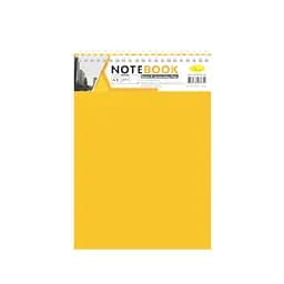 Блокнот А5 Апельсин В-БП5-80(Peach) 80 листов, пружина сверху