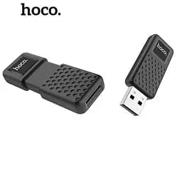 Флеш-накопичувач USB Hoco UD6 Intelligent U disk 128Gb матовий чорний - мініатюра 3