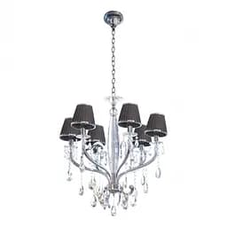 Люстра підвісна Brille з абажуром класична E14 60W CH (BCL-302S/6)