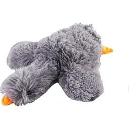 М'яка іграшка Бойовий гусак сірий 40 см травка В029/4