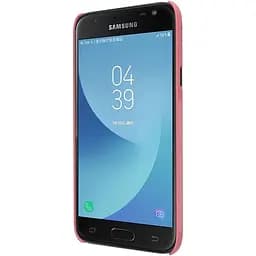 Чохол-накладка Nillkin Super Frosted Shield Samsung Galaxy J3 2017 (J330) Rose Gold - мініатюра 4