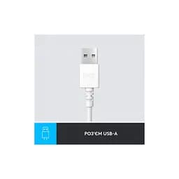 Навушники Logitech H390 USB White (981-001286) - мініатюра 5