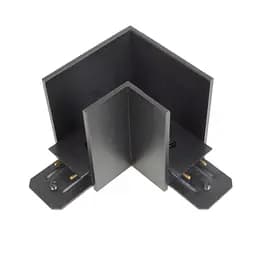 Соединитель Brille для магнитного шинопровода угловой HD-26L BK