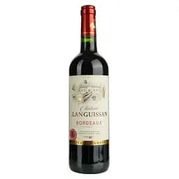 Вино Chateau de Languissan 2022 AOP Bordeaux червоне сухе 0.75 л