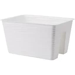 Горщик Form-Plastic Sahara кашпо на перила-40 13.2 л білий (4460-011)