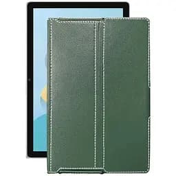 Чехол StatusCASE из экокожи для планшета Blackview Tab 13 Темно-зеленый