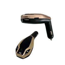 Автомобільний трансміттер FM MOD. X7 BT модулятор Bluetooth Золотий, ФМ модулятор в машину (ST) - мініатюра 3